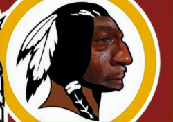 Sad Redskins Logo - Sportige