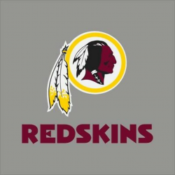 WASHINGTON REDSKINS NFL Team Logo 1 Color Vinyl Decal ...