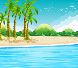 Beach water clipart 7 » Clipart Portal