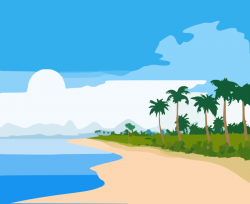 Beach, Sky, Water, transparent png image & clipart free download