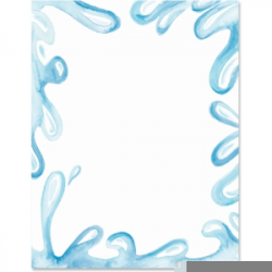Water Splash Border | Free Images at Clker.com - vector clip art ...