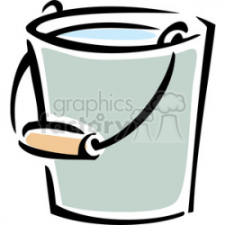 water bucket clipart. Royalty-free clipart # 384910