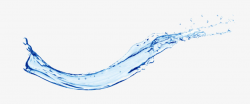 Blue Transparent Water Flow, Water Clipart, Blue Water Flow ...