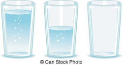 Glass of water Vector Clipart Royalty Free. 18,733 Glass of water ...