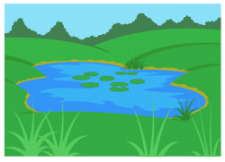 Top pond clip art free clipart image 2 - ClipartPost