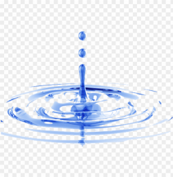 water drops clipart clipart transparent background - water ripples ...
