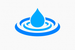 Simple Water Drop Logo