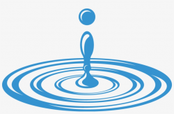 Blue White Circle Water Drop Logo - Circle - Free ...