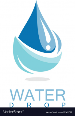 Drop water logo