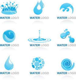 Pin by Falayn Ferrell on Graphic Design | Water logo, Water ...