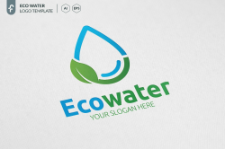 Eco Water Logo Design #logo #design #eco #water# branding ...