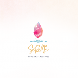 SeReNe Crystal Infused Water Bottle | Logo design contest