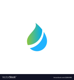 Droplet bio ecology pure water logo