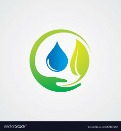Bio leaf pure water logo