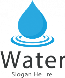 water Logo Vector (.EPS) Free Download