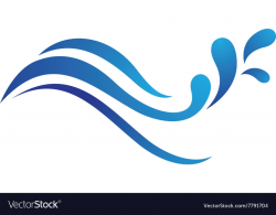 Water wave Logo Template