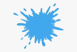Splatter Clipart Colored Water - Splash Clipart #646319 ...