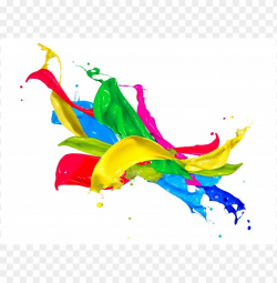 colored water splash clipart PNG image with transparent ...