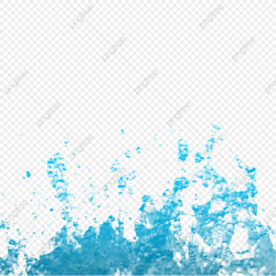 Blue Water Splash Png Clipart, Water Drop Vector Background ...