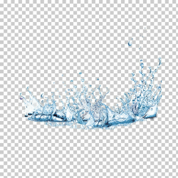 VSCO Water Android, Blue water splash effect element, splash ...
