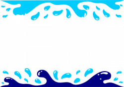 Swimming Water Wave Clip art - Raindrop Splash Cliparts png ...