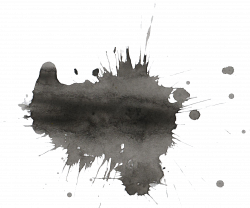 22 Black Watercolor Splatter (PNG Transparent) | OnlyGFX.com
