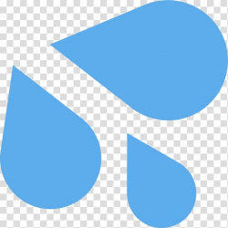 Blue water droplets , Emoji Drop Perspiration Computer Icons ...