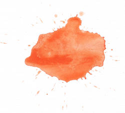 12 Orange Watercolor Splatter (PNG Transparent) | OnlyGFX.com