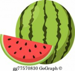 Watermelon Clip Art - Royalty Free - GoGraph