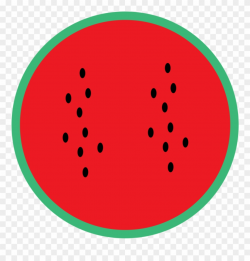 Watermelon Slice Illustration Png - Circle Clipart (#2012931 ...