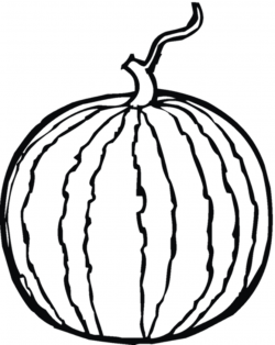 Whole Watermelon coloring page | Free Printable Coloring Pages