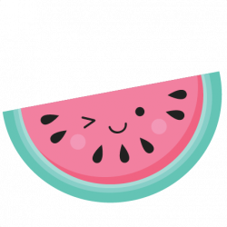 Cute Watermelon SVG scrapbook cut file cute clipart files for ...