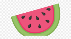 Melon Clipart Watermelon Plant - Half Watermelon Clip Art - Png ...