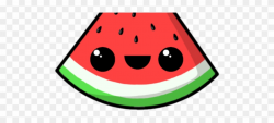 Watermelon Clipart Kawaii - Cute Kawaii Watermelon - Png Download ...