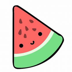 Cute Kawaii Watermelon Design | Tote Bag