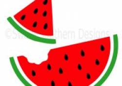 watermelon slice clipart watermelon silhouette at getdrawings free ...