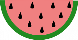 Slice Of Watermelon Clip Art at Clker.com - vector clip art online ...