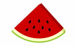 Watermelon Clipart Transparent Background - Clip Art Slice Of ...