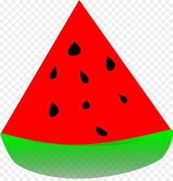 Watermelon, Fruit, Triangle, transparent png image & clipart free ...