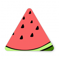 Juicy Watermelon Triangle | Clipart Panda - Free Clipart Images