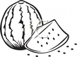 Watermelon Clipart Black And White | Clipart Panda - Free Clipart Images
