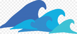 Wave, Dolphin, Sky, transparent png image & clipart free download