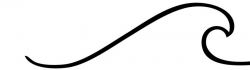 Ocean Wave Line Drawing - Clip Art Library