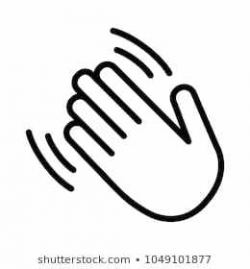 Hand wave clipart 1 » Clipart Portal