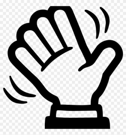 Android Emoji 1f44b - Waving Wave Hello Clipart, HD Png Download ...