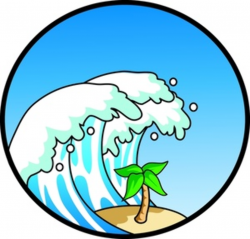 Tsunami wave clipart - Clip Art Library