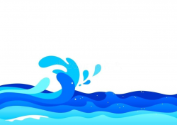 Collection of Water waves clipart | Free download best Water waves ...