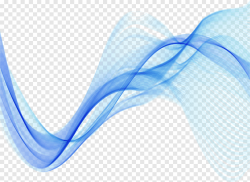 Blue Euclidean, Big waves blue lines background, blue ...