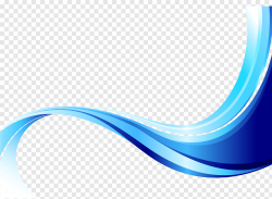 Euclidean Wave, blue wave decoration, blue wave background ...