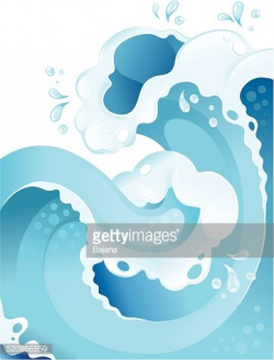 Water splash. Giant ocean waves Clipart Image | +1,566,198 ...